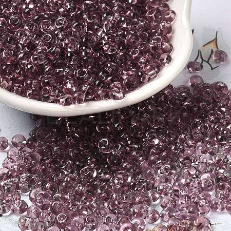 Transparent Colours Glass Seed Beads SEED-P006-02A-13-1
