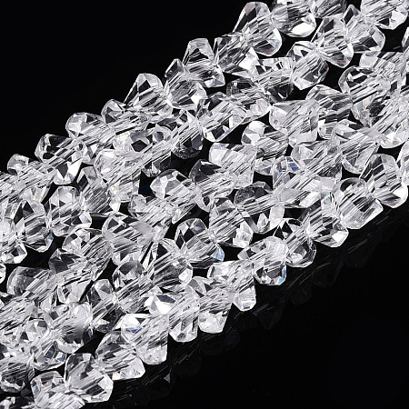 Transparent Glass Beads Strands LS-GLAA-N018-4mm-09-1