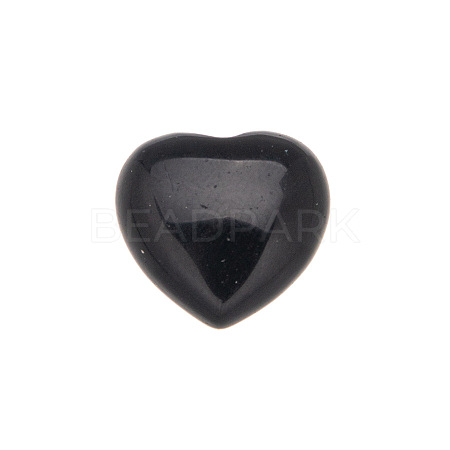 Natural Obsidian Heart Sculpture Display Decorations PW-WG48DEF-08-1