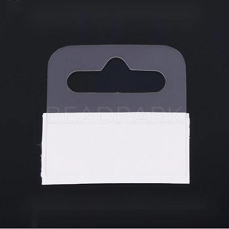 Transparent PVC Self Adhesive Hang Tabs LS-X-CDIS-L006-01-1
