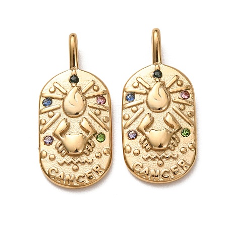 304 Stainless Steel Pendants STAS-C184-10G-12-1