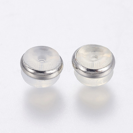 Silicone Ear Nuts X-SIL-F001-02P-1