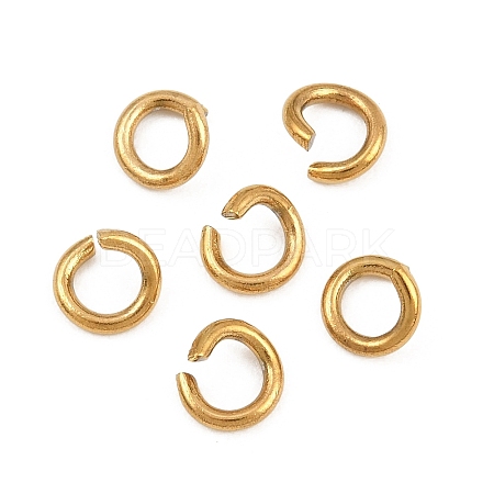 304 Stainless Steel Open Jump Rings STAS-M235-02H-G-1
