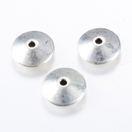 Tibetan Style Alloy Spacer Beads X-TIBE-Q063-18AS-RS-1