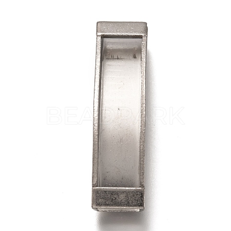 304 Stainless Steel Slide Charms STAS-Z025-15P-1