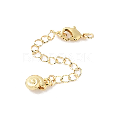Brass Chain Extender KK-B148-06G-01-1