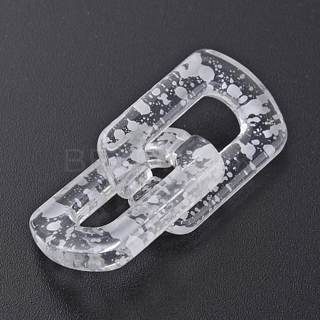 Transparent Acrylic Linking Rings OACR-N009-017A-15-1
