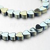 Electroplate Non-magnetic Synthetic Hematite Bead Strands G-F300-23A-3