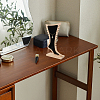 Foot Shaped Bamboo & Velvet Anklet Display Stands ODIS-WH0030-140A-6