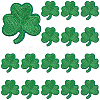 40Pcs Saint Patrick's Day Computerized Embroidery Cloth Self Adhesive Patches PATC-CY0001-51A-1