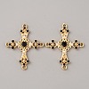 Alloy Rhinestone Chandelier Component Links FIND-WH0110-436-2