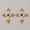 Alloy Rhinestone Chandelier Component Links FIND-WH0110-436-2