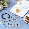 120Pcs 4 Colors Alloy Rhinestone Settings FIND-PA0001-55-4