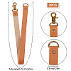 Leather Curtain Tiebacks AJEW-GF0005-05D-2