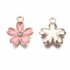 Alloy Enamel Pendants ENAM-S121-052D-3