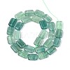 Natural Green Fluorite Beads Strands G-T142-63-2