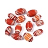 Handmade Millefiori Glass Barrel Beads LA-N002-03G-1