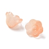 Transparent Glass Beads Caps X1-GLAA-B028-01D-2