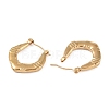 304 Stainless Steel Hoop Earrings EJEW-K278-20A-G-2