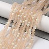 Transparent Glass Beads Strands EGLA-A044-T2mm-MB20-2