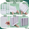 2 Sets 36 Grids PVC Plastic Inkpad Storage Holder ODIS-UN0001-15B-4
