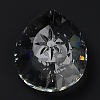 Transparent Glass Pendants GLAA-R223-03L-2