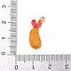 Fried Shrimp Alloy Enamel Pendants LS-ENAM-P264-01E-G-4