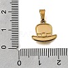304 Stainless Steel Charms STAS-G400-05G-01-3