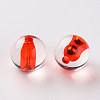 Transparent Acrylic Beads TACR-S154-01A-2