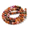 Natural Agate Beads Strands X-G-C082-A01-01-4