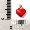 Brass Enamel Charms KK-U027-13-04G-3