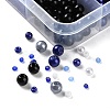 DIY 10 Grids ABS Plastic & Glass Seed Beads Jewelry Making Finding Beads Kits DIY-G119-01B-2