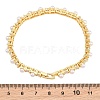 Brass Pave Clear Cubic Zirconia Tennis Bracelets for Women KK-CBA68DA-08G-5