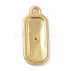 Brass Micro Pave Cubic Zirconia Charms ZIRC-I054-12G-08-3