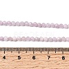 Natural Kunzite Beads Strands G-G343-B04-3mm-5