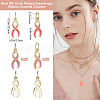 8Pcs 2 Style Brass Enamel Charms KK-BBC0020-37-2