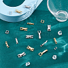 16Pcs 4 Styles Eco-Friendly Brass Watch Band Clasps KK-FH0007-10-4
