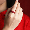 Cinnabar Finger Rings FS-WGB4F46-03-5