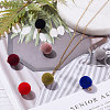 Flocky Acrylic Pendants FIND-T046-33C-6