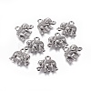 Tibetan Style Alloy Charms PALLOY-P220-01B-NR-1