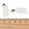Natural Quartz Crystal Pendants G-B127-17P-08-3