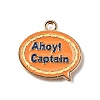 Alloy with Enamel Pendants AL-CBA9E11-03KCG-04-1