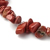 Natural Red Jasper Chip Beads Stretch Bracelets for Children BJEW-JB06388-09-4