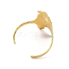 304 Stainless Steel Open Cuff Bangles BJEW-K264-01G-02-4