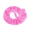 Ombre Effect Dyed Glass Beads Strands GLAA-Q106-05A-A12-2