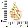Brass Pendants KK-U040-01G-03-3