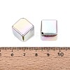 UV Plating Opaque Acrylic Beads OACR-Q198-12-3