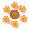 Frosted Acrylic Bead Caps MACR-S371-07A-724-3