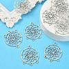 Tibetan Style Alloy Chandelier Components Links TIBEP-YW0001-66-5