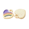 Alloy Enamel Pendants AL-CBA7256-10G-3
